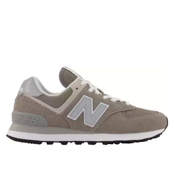 New Balance Gray 574 Core Sneakers Size 5 US $90 - Picture 1 of 10